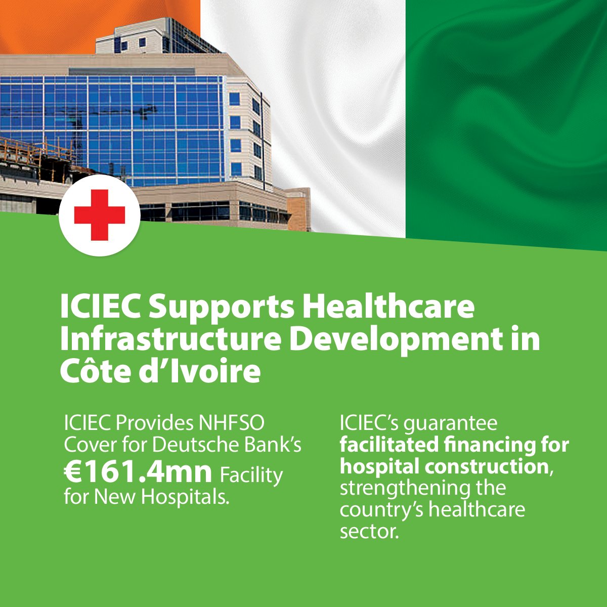 ICIEC’s Key Financial Support &amp; Risk Mitigation Initiatives in 2024

ICIEC continues to drive economic development by supporting transformative projects and facilities across diverse sectors.

In 2024, ICIEC provided #risk mitigation for key financing facilities, ensuring