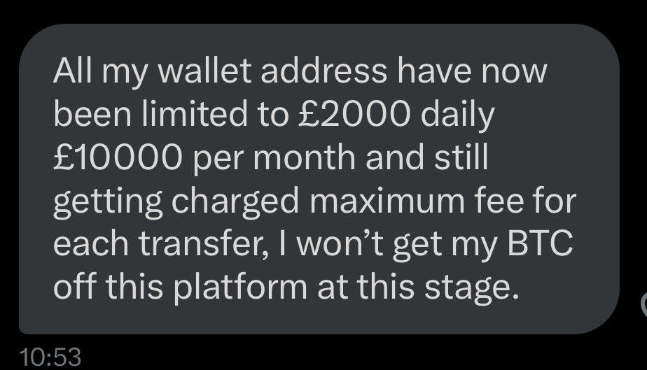 ⚠️ Do not buy Bitcoin on ⁦<a href="/RevolutApp/">Revolut</a>⁩!

Buy Bitcoin at a place where you can send it to your self custody wallet directly.