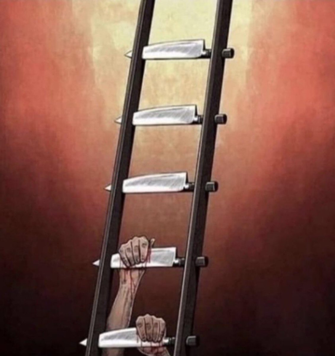 Muorrdit's tweet image. Most Junubin believe one has to suffer to learn; starve, be rained on, look dry, emaciated, and the like. Suffering shouldn't be mistaken for hard work.
Turn this ladder upside down or use the knife holder. Narrative has changed. Climb safely.
#SSOX