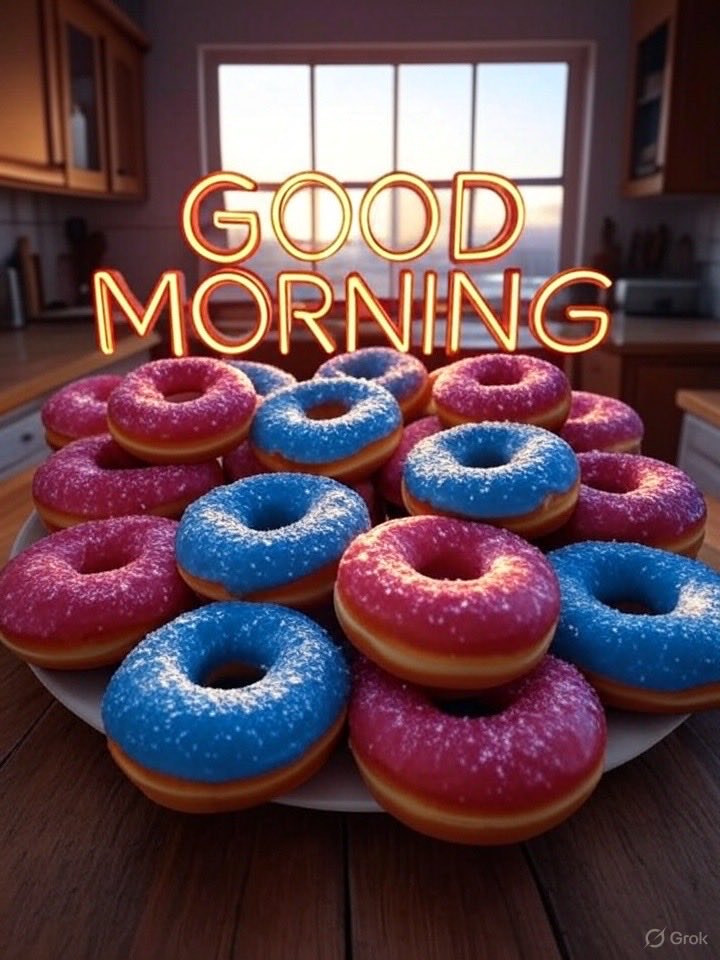 Happy Sunday my AMAZING friends and friends to be. Wishing each and every one of you a blessed, peaceful and wonderful day. 🇺🇸🙏🍩