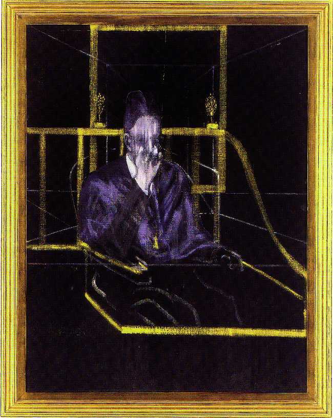 baconartbot's tweet image. Study for Portrait IV #artbots #bacon