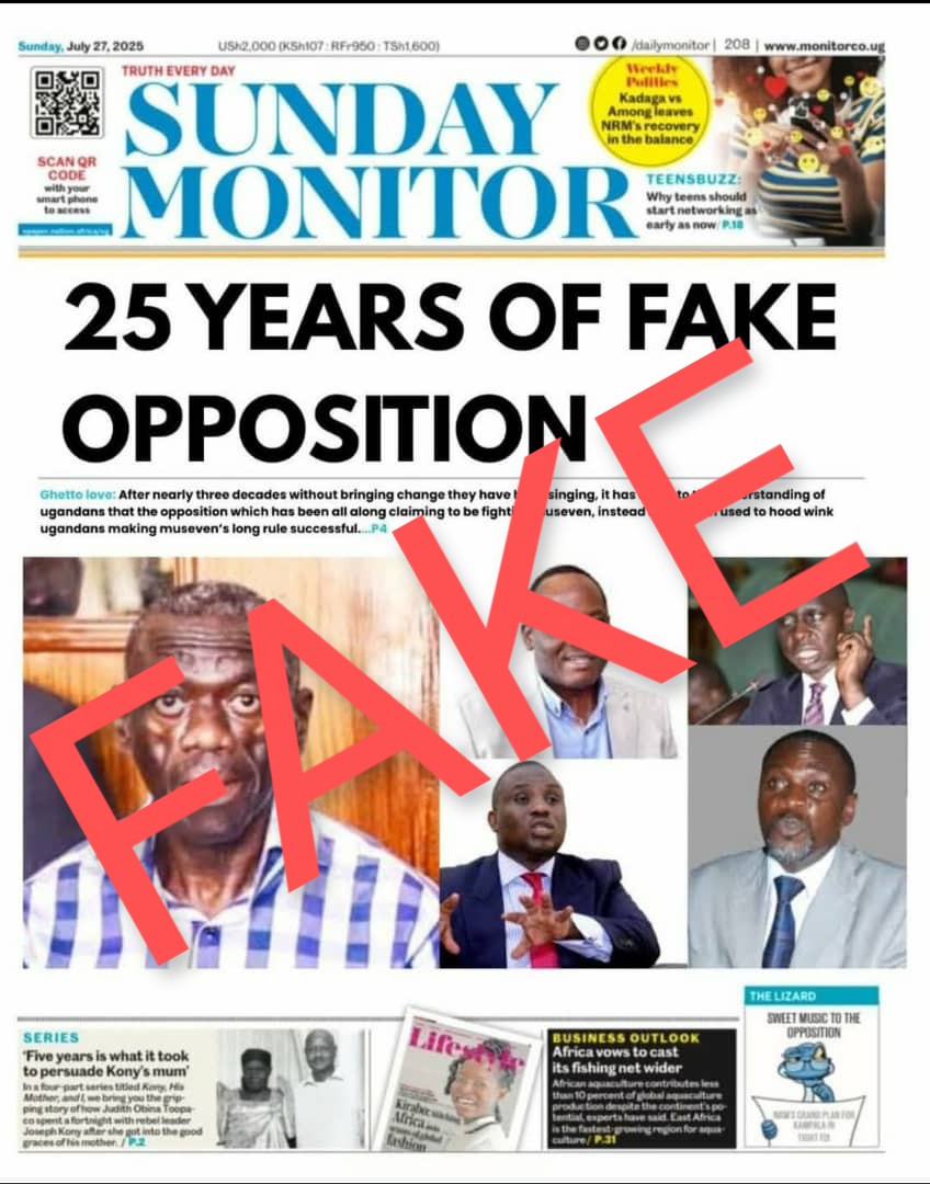 defiant_matn's tweet image. Desperate @HEBobiwine and his team have tried to edit #SundayMonitor in an attempt to mislead the gullible public. This is driven by Kadingo&apos;s need for self-importance, forgetting that the struggle started long when including years when he was still with them. #MpuugaMyLeader