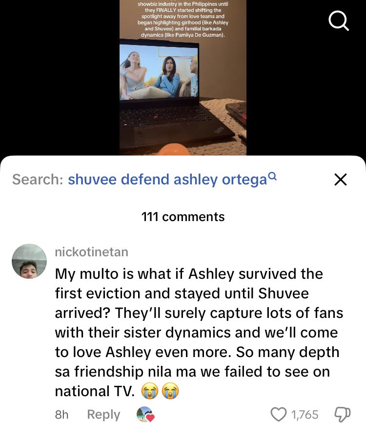 iloveshuveedoo's tweet image. This is so true, I keep thinking about how different things could’ve been if Ashley stayed longer and crossed paths with Shuvee inside the house. Their sisterhood would’ve touched so many hearts. We missed out on a beautiful connection that deserved more screen time.