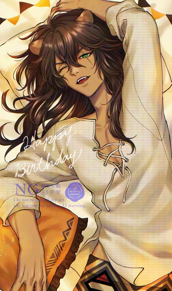 niku___daisuki's tweet image. #Leona_Birthday2025
#レオナ・キングスカラー誕生祭2025
今年もお祝いできて嬉しい!おめでとう~!!!!!