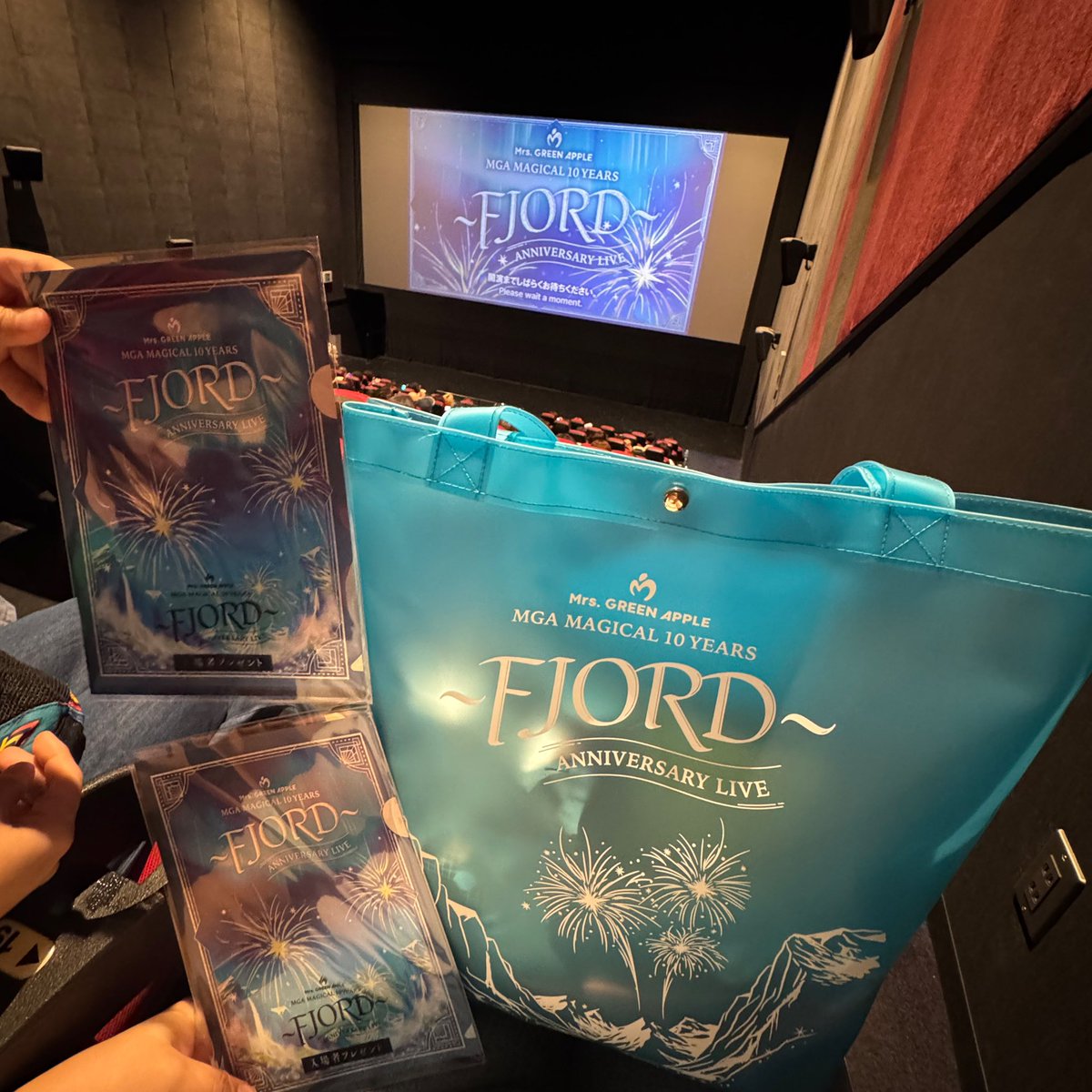 ライブビューイング楽しみー！♡
#MrsGREENAPPLE10周年 
#FJORD_MGA