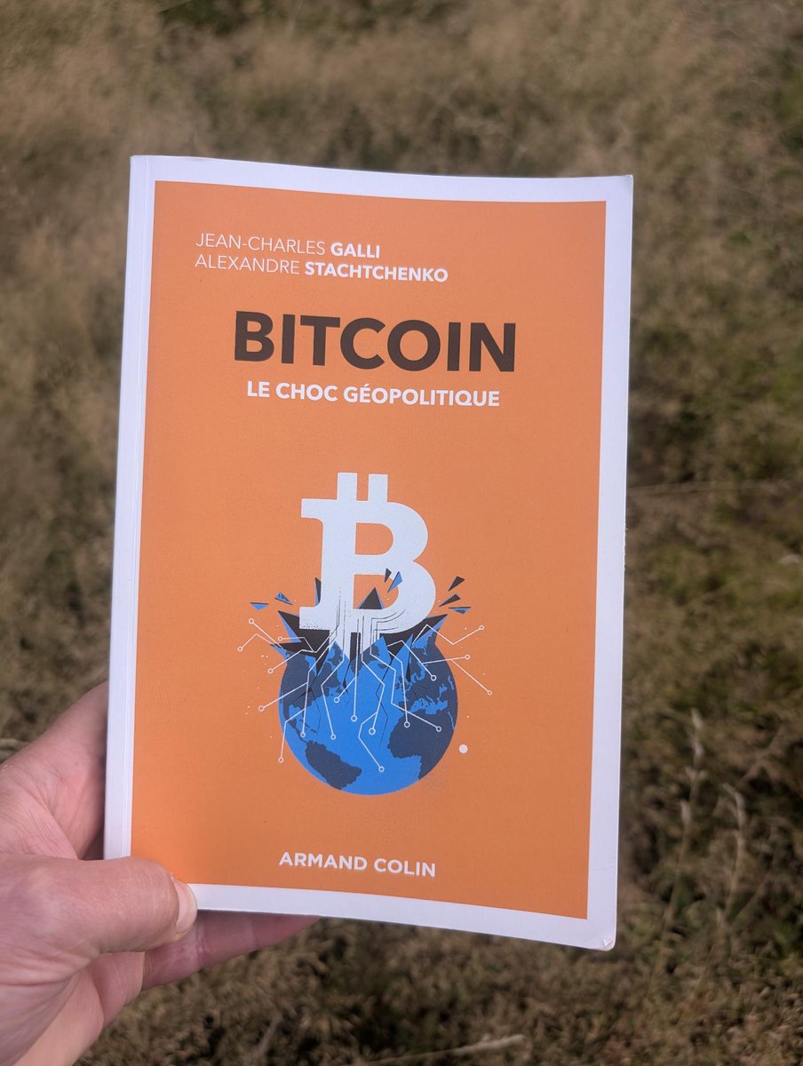 Jacques_BTC's tweet image. Excellent votre livre @StachAlex et @JeanCGalli ! Quel travail d&apos;analyse et d&apos;édition. C&apos;est riche, dense, remarquablement écrit et cela se lit très facilement.  A mettre en toutes les mains. Merci à tous les deux !