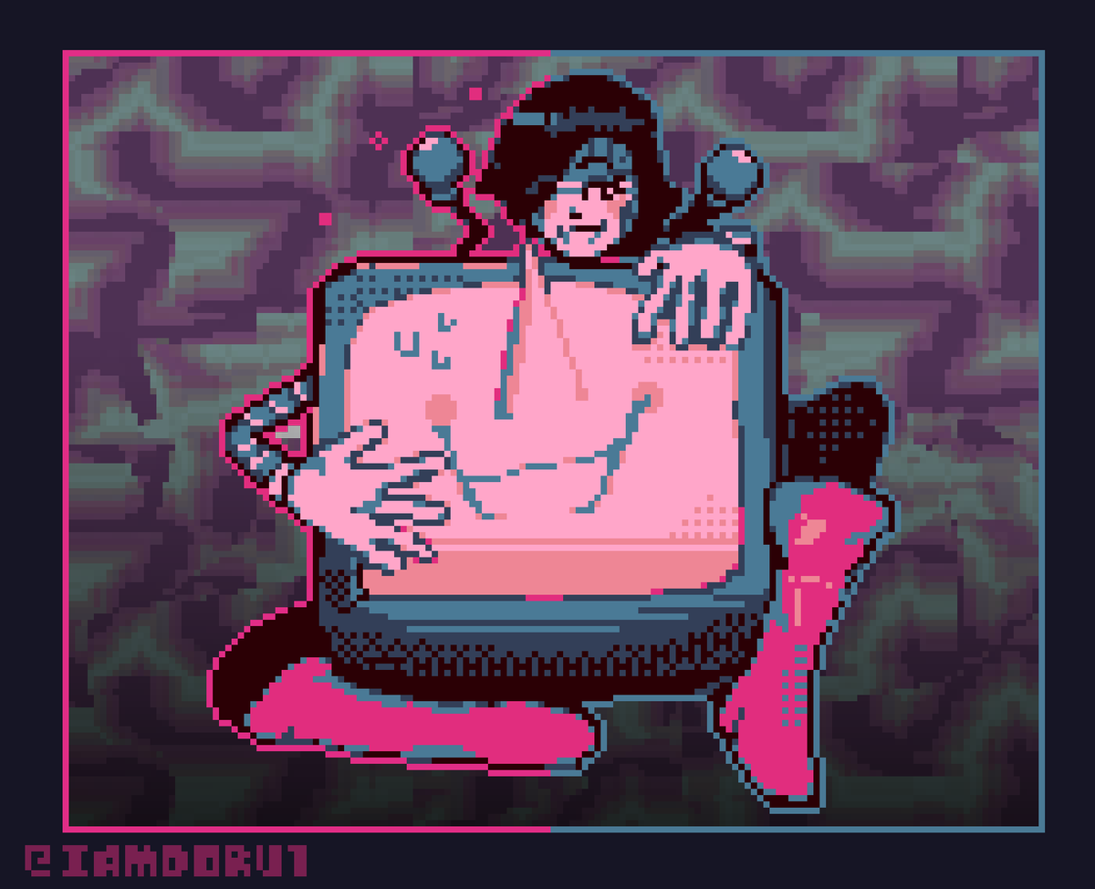 IamDoru1's tweet image. Pop Quiz! Who's the CRT whiz?
#deltarune #deltarunefanart #deltarunechapter3 #tenna #tennadeltarune #mettaton #pixelart