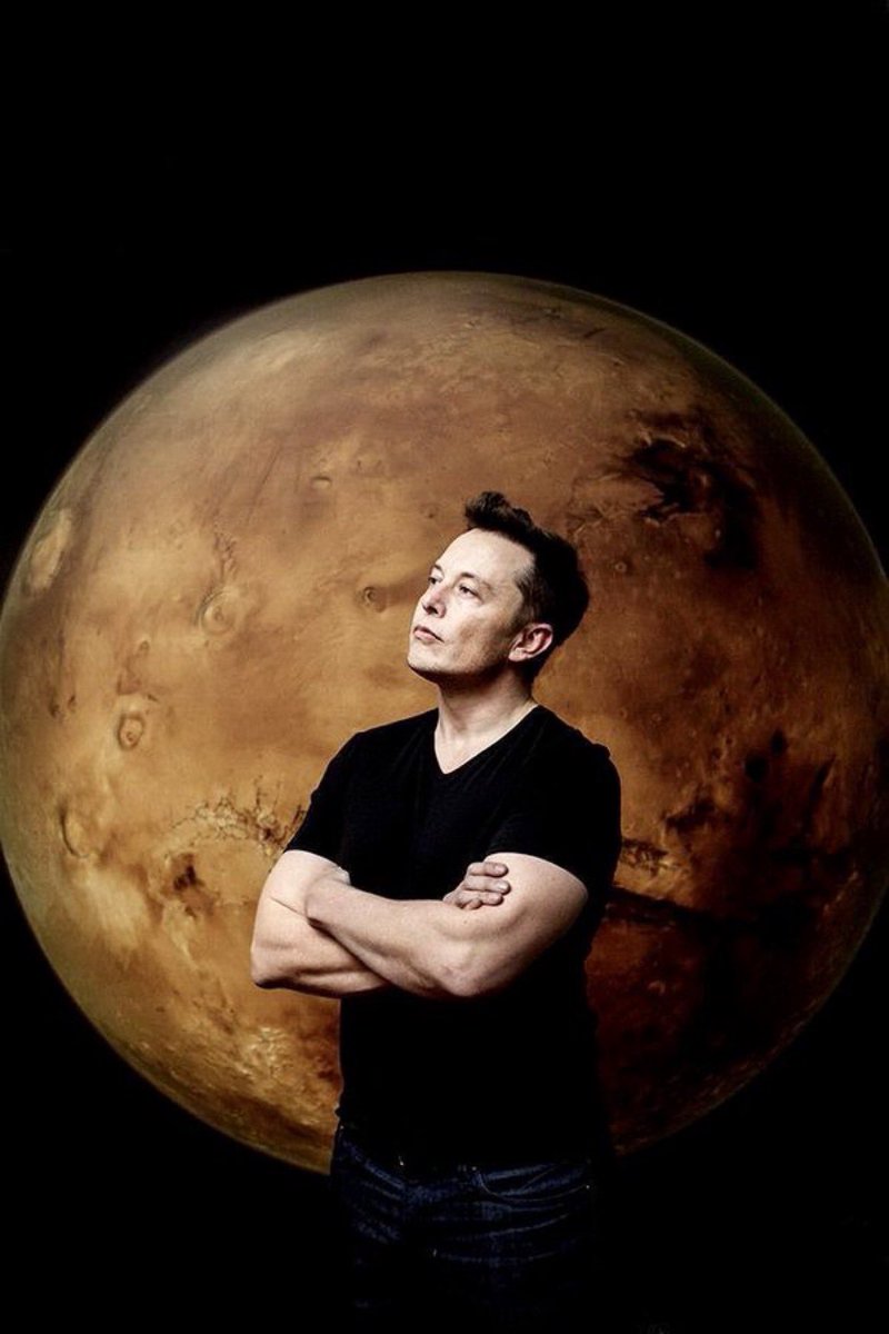 ElonMuskDRGSS's tweet image. Elon Musk is worth $400 billion, here's how he plans to use it:
"My plan is to use my money to get humanity to Mars and preserve the light of consciousness."
Do you have any more ideas for him?