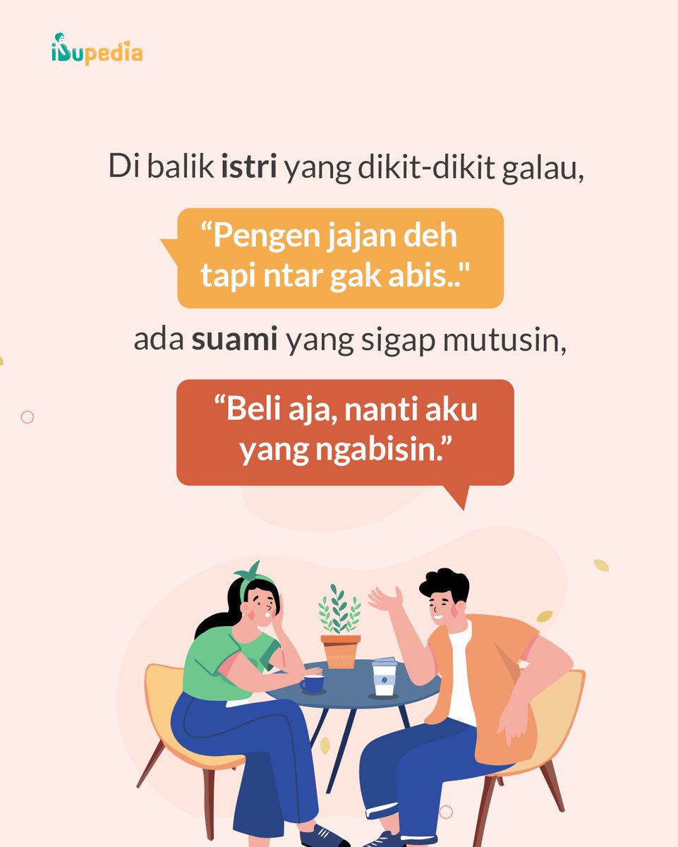 Di balik aku yang kadang hah-hoh-hah-hoh, punya sosok pasangan yang bisa jelasin dengan sabar adalah rezeki 😆

Mana yang paling relate, Bu? 👀