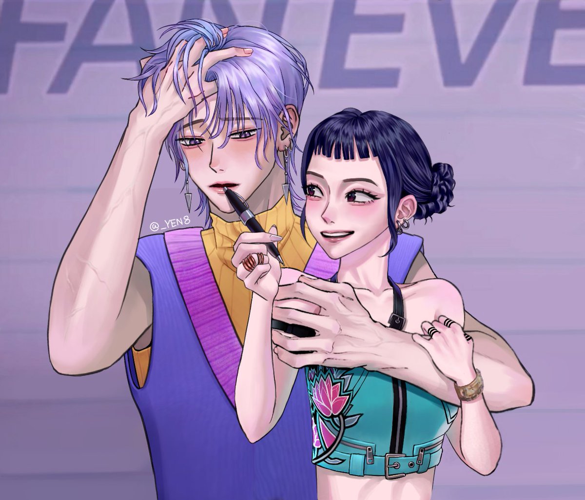 _YEN8's tweet image. #KPOPDEMONHUNTERS #kpopdemonhuntersfanart #Zoey #MYSTERY #zoeystery #조이 #미스터리 #조이스터리