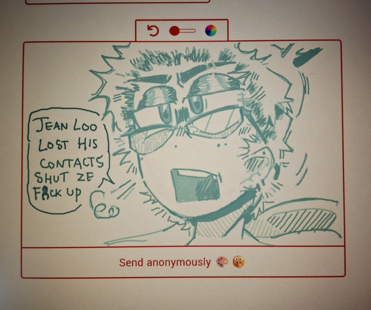YourGelloFellow's tweet image. HOW on gods green earth am I inventing banger art styles on JEAN LOO kill me bro 😔 #jeanloo