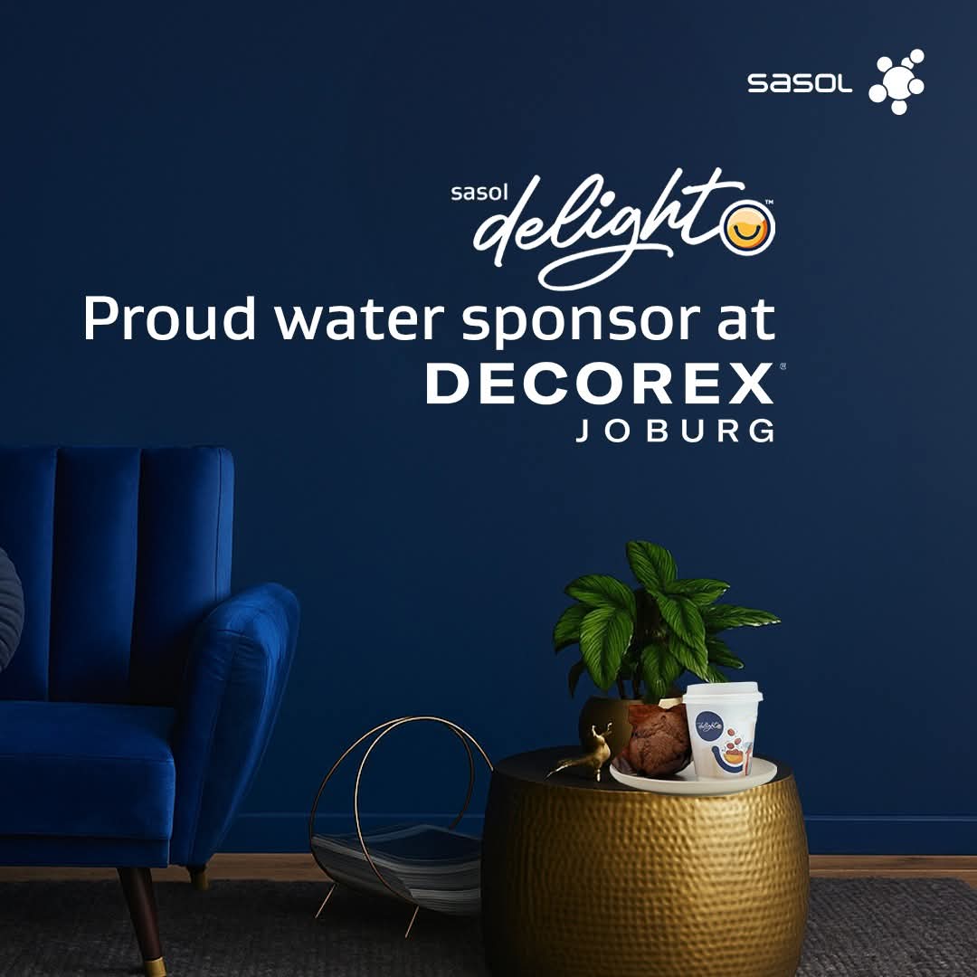 SasolSA's tweet image. Final day, Joburg, let’s end it on a high note!
We’ve kept you refreshed, inspired, and full of Delight all weekend long. Don’t forget to grab your last sip of Sasol before the doors close on the future of living!
#DecorexJoburg #FutureofLiving #SasolDelight