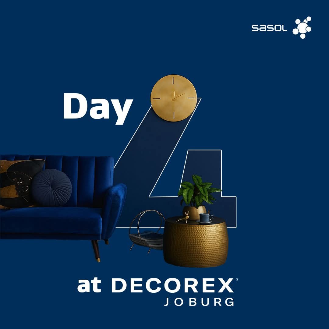 SasolSA's tweet image. Final day, Joburg, let’s end it on a high note!
We’ve kept you refreshed, inspired, and full of Delight all weekend long. Don’t forget to grab your last sip of Sasol before the doors close on the future of living!
#DecorexJoburg #FutureofLiving #SasolDelight