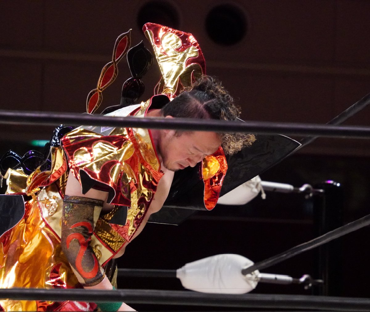 talinew5118nao's tweet image. 2025.7.26 NOAH 京都KBSホール
#丸藤正道 選手

きらびやかなリングインの瞬間!!
これでステンドグラスがバックだったらもっとキレイだったかも✨

#noah_ghc