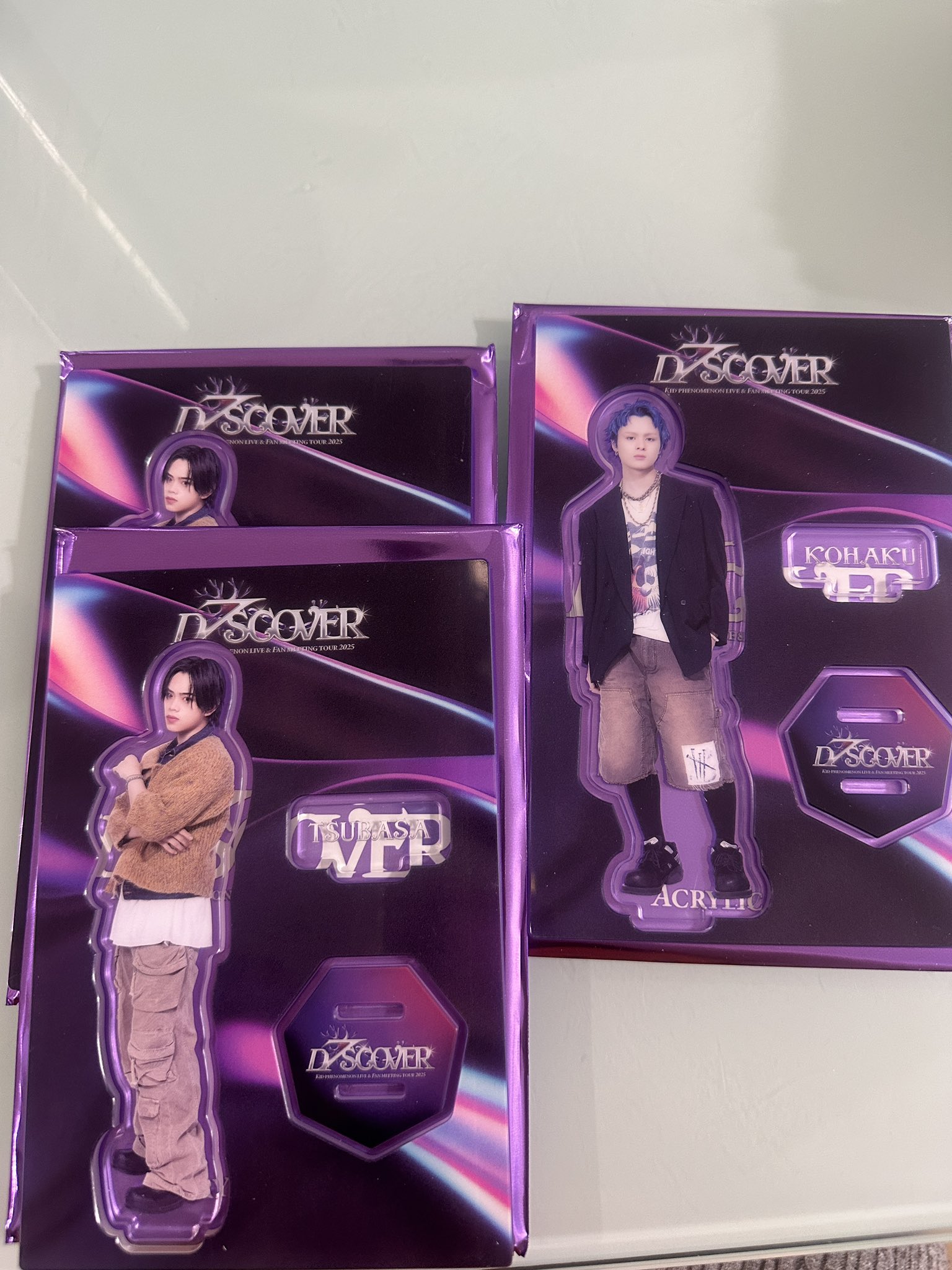 KID PHENOMENON Wheelie　アクスタ　岡尾琥珀 デビュー・シングル『Wheelie』、グッズ付きパッケージ アクリル