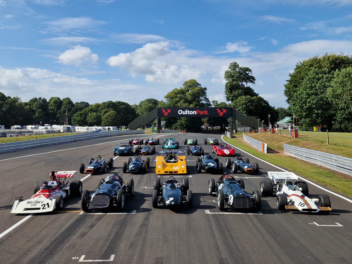 MConstanduros's tweet image. Fabulous weekend supporting @brm_racing celebrating their 75th Anniversary at @Oulton_Park. The event featured a stunning display of 20 cars including Graham Hill’s championship-winning car, 2 iconic V16s and the formidable CanAm BRM. #HallandHall @MotorvationPR #EventManagement