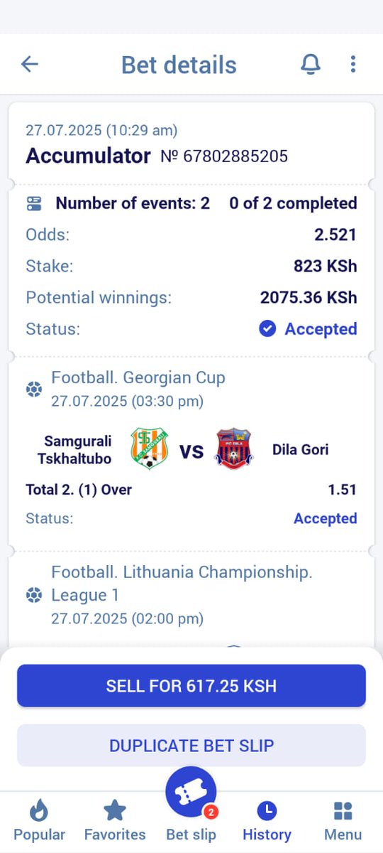 YarCliff's tweet image. Today's 2+ odds🤑🔥on Paripesa✅
Kickoff👉2:00 p.m
Booking code👉1C3E3
Join Paripesa today and CLAIM a bonus of upto Ksh18,000🤑
Register via👉paripesa.bet/cliff1
Enter promocode👉CLIFF1