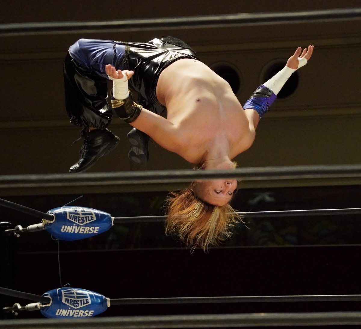 talinew5118nao's tweet image. 2025.7.26 NOAH 京都KBSホール
#HAYATA 選手

綺麗なムーンサルト✨

#noah_ghc