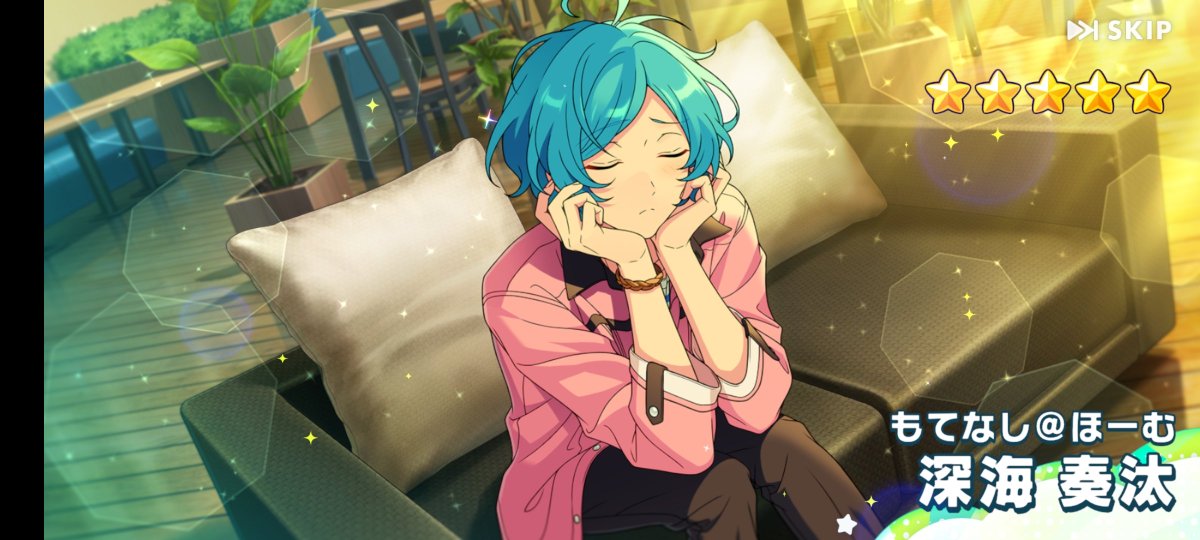 Takozoid's tweet image. Tiré UNA sola pull y me salió la única carta que me faltaba
Kanata eres una belleza dios mío Chiaki stop fumbling this beautiful fish