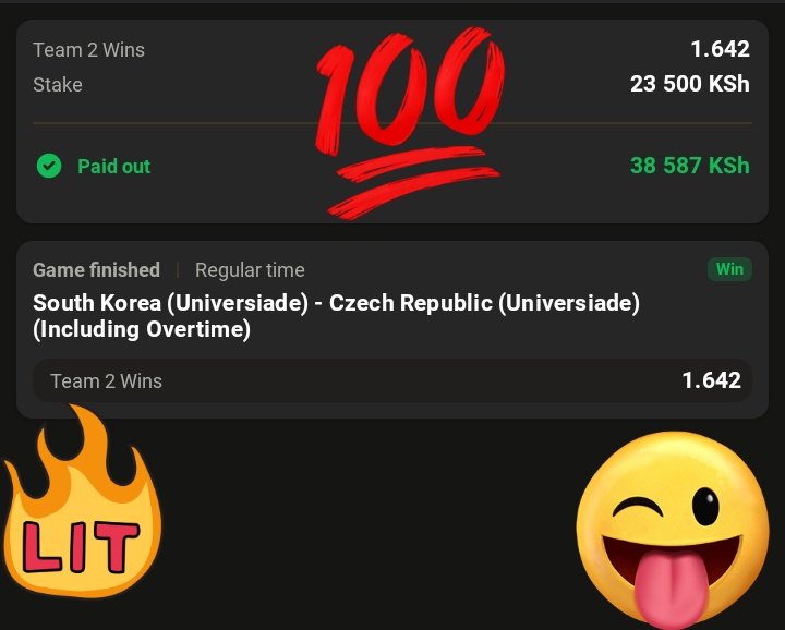 Trivela_8's tweet image. #Afropari
Afropari Promocode: VELA8
👌📢MORE WINS MORE WINS
📢📢As a Routine 🎊💥💰💰💰🎯💯
CONGRATULATIONS WON ✅️ 🥳😇⚡️✅️✅️✅️✅️👍✅️
📢Let's Continue,Money 💰
Ruben Amorim Chelsea Sifuna Tanzania #FreeMwambiliMwagodi #RoadToKasarani #BBNaija Blessed Sunday
