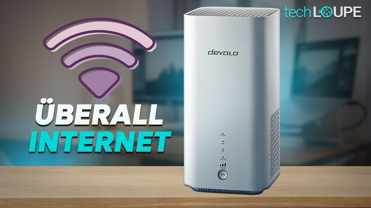 Techloupe's tweet image. Mit dem Teil könnt ihr von überall und dutzenden Geräten ins Internet gehen! #devolo (werbung)

devolo WiFi 6 Router 3600 5G LTE- So bekommst du Highspeed ohne DSL! youtu.be/0WKGi3trvpA?si… via @YouTube