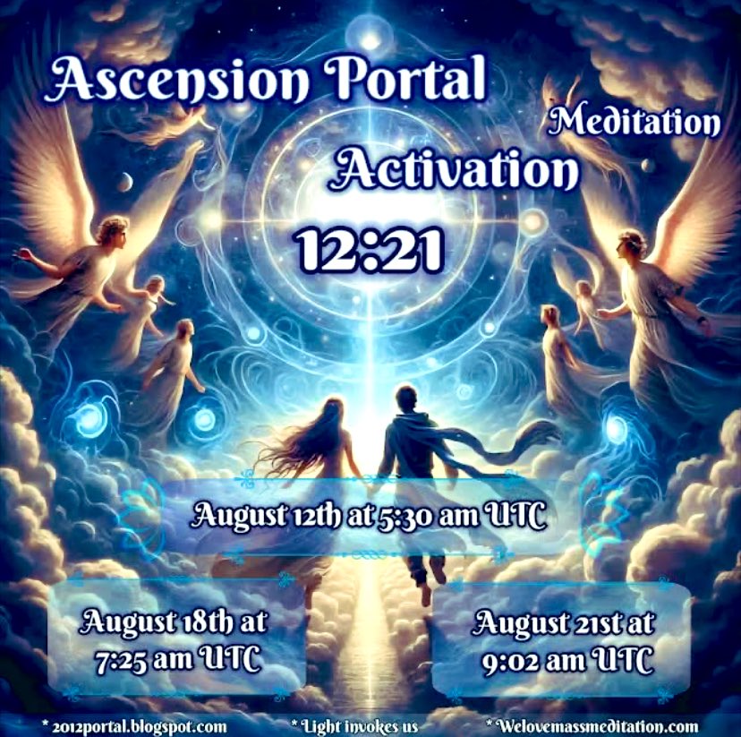 771starseed's tweet image. The energy difference between before the portal activation and after is so huge that we need to do it in three quantum leaps, so we will have three meditations. In each of those meditations it is very desired to reach the critical mass.
welovemassmeditation.com/2025/07/sister…