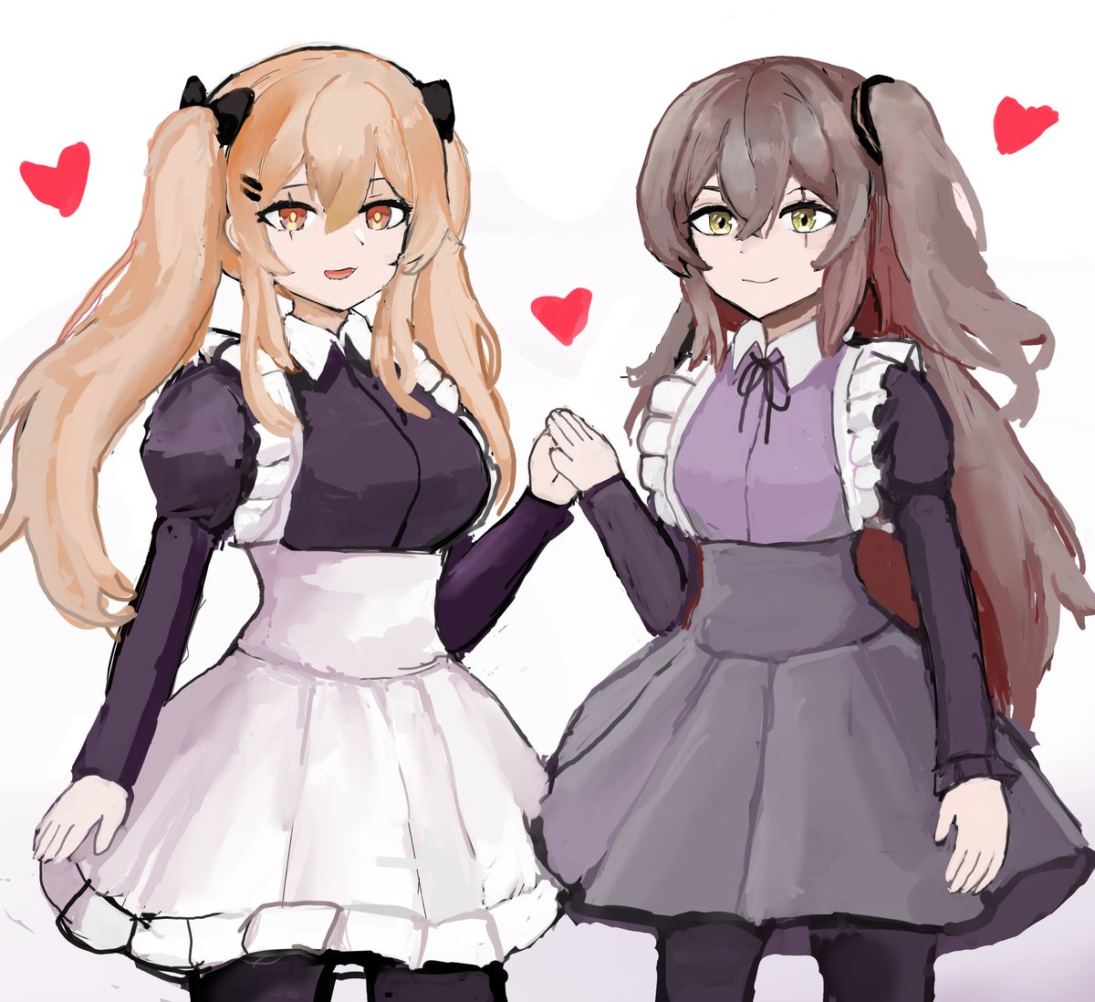 grimm_hafr76's tweet image. ump9 ump45 maid?
#GirlsFrontline