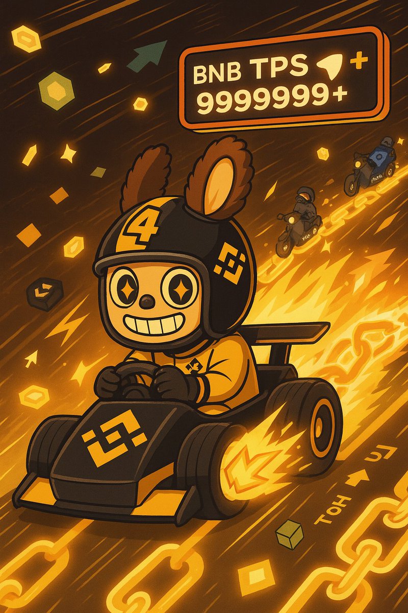 Labu4_USD1's tweet photo. Wen #BNB get faster?
Me: already hitting 999999 TPS while you’re still waiting for gas fee to drop. 😎🔥
🏎️ $LABU4 didn’t come to trade.
We came to OVERTAKE.
#LABU4 #BNBChain #Binance #CZ https://t.co/NFRHtEvPh1