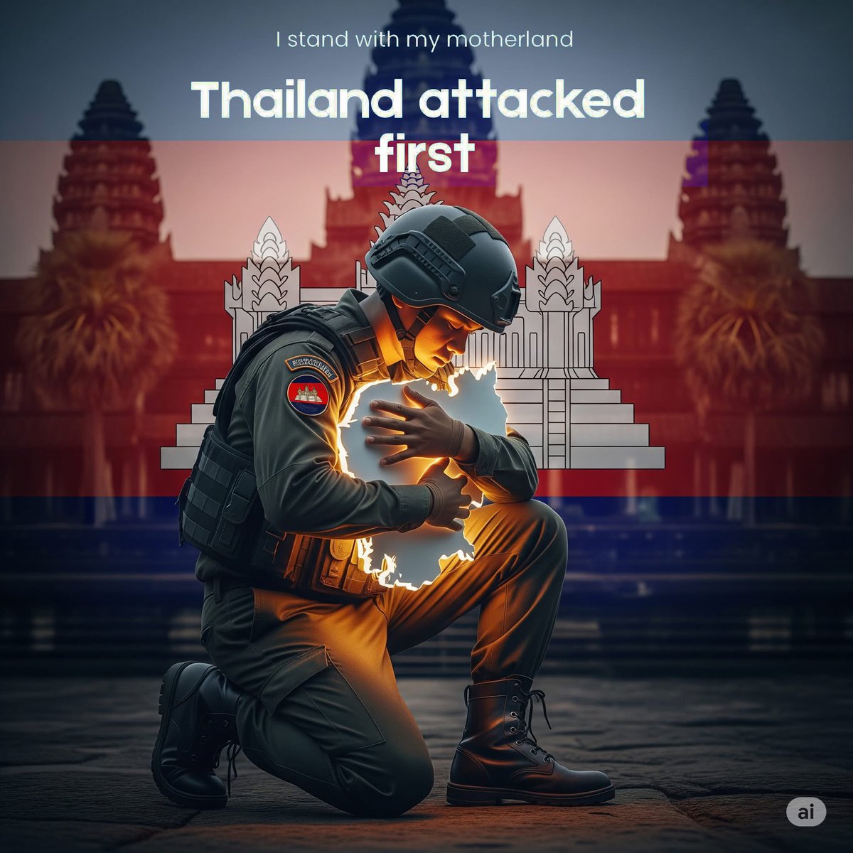 oumnale's tweet photo. Thailand started the war on Cambodia 🇰🇭 https://t.co/SVpz44ynJY