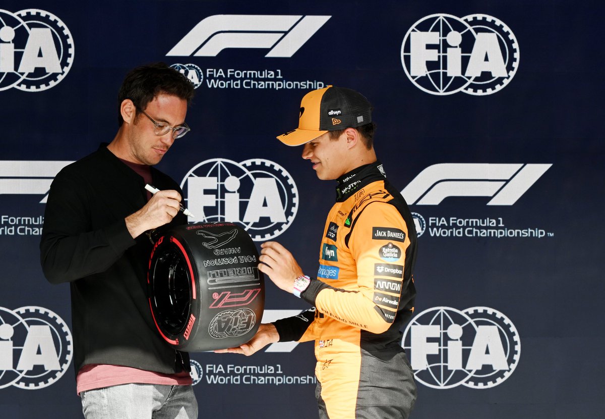 A very special moment 🙌🏼

#F1 #BelgianGP