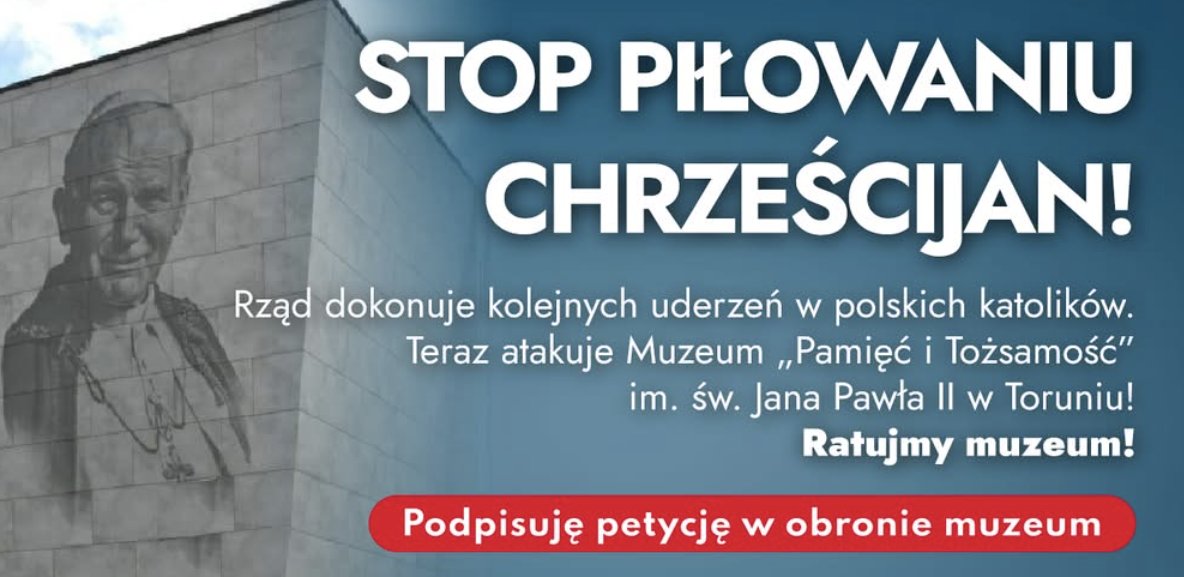 OrdoIuris's tweet image. 🔴 W ostatnich miesiącach widzimy wzmożone ataki rządzącej koalicji na chrześcijan w Polsce. Zgodnie ze słowami Sławomira Nitrasa o „piłowaniu katolików” dokonano już zamachu na gwarantowane konstytucyjnie prawo do nauczania dzieci religii w szkole
🔴 Nie możemy biernie patrzeć…