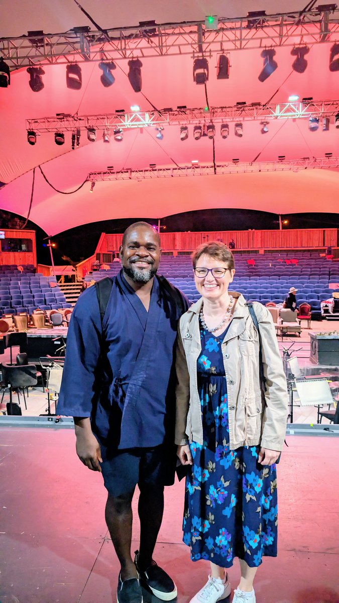 blaise_malaba's tweet image. Mme Alison King, British Ambassador to DR Congo, made her Opera Holland Park audience debut yesterday at 4th Lucia 🎶🇬🇧🇨🇩