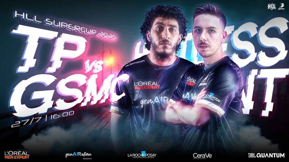 Team Phantasma (@phantasmagg) on Twitter photo 🔥 Τελικός Supercup, ώρα μηδέν — ερχόμαστε αποφασισμένοι για να βάλουμε ένα ακόμη τρόπαιο στη συλλογή μας!
<a href="/helleniclegends/">Hellenic Legends League</a> Supercup Finals | Σήμερα στις 16:00 vs <a href="/GamespaceEsport/">Gamespace Esports</a>
Powered by:
#MenExpert | #genairationaegean | #LaRochePosay | #CeraVe | #JBLgreece 🔥 Τελικός Supercup, ώρα μηδέν — ερχόμαστε αποφασισμένοι για να βάλουμε ένα ακόμη τρόπαιο στη συλλογή μας!
<a href="/helleniclegends/">Hellenic Legends League</a> Supercup Finals | Σήμερα στις 16:00 vs <a href="/GamespaceEsport/">Gamespace Esports</a>
Powered by:
#MenExpert | #genairationaegean | #LaRochePosay | #CeraVe | #JBLgreece