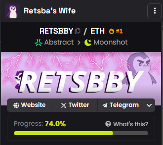 retsbbyxyz's tweet image. someone said &quot;Moonshot Trending&quot;? 👀

For us is Evil Trending.

$RETSBBY