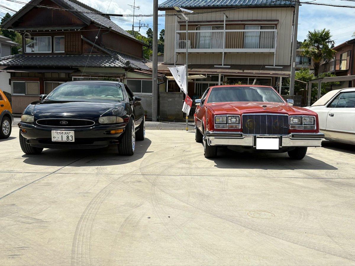 flyingfeather55's tweet image. 6世代目のリビエラと念願の並べられた🤤

アメリカでもこの2台が並ぶことなかなかないのでは？…🤔