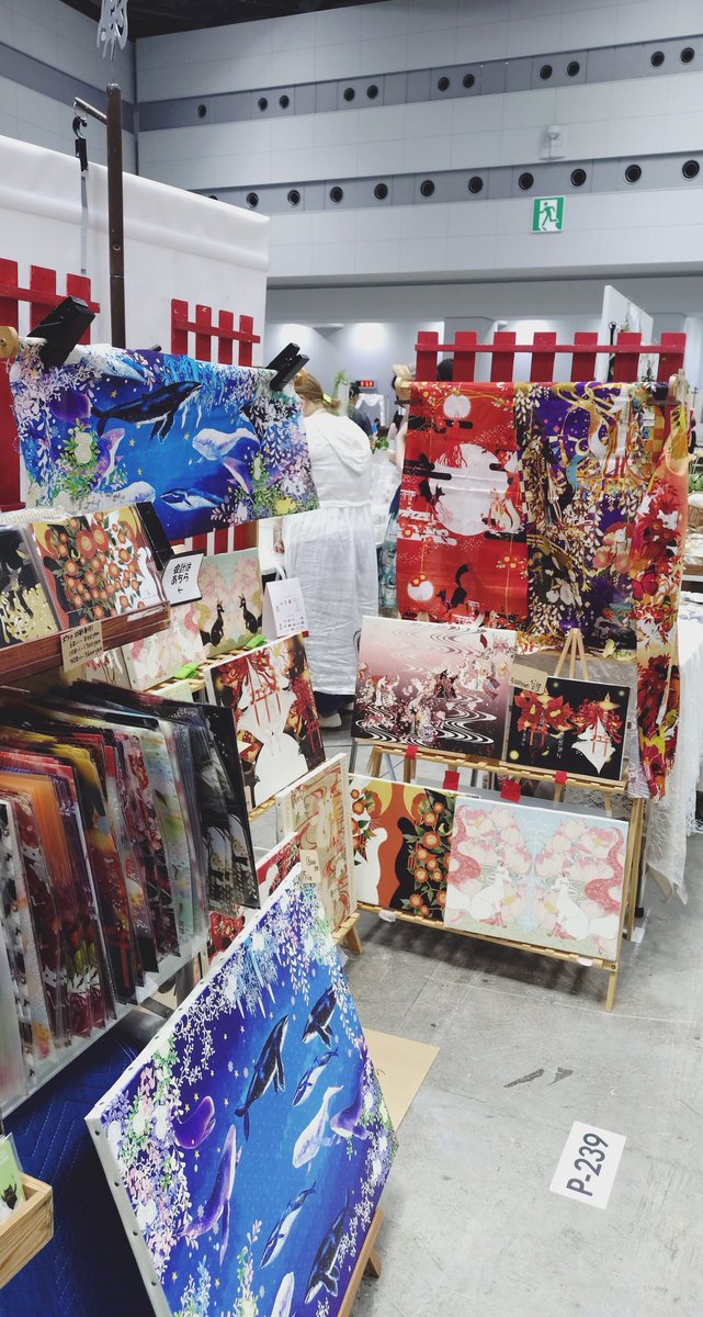 nasetu_info's tweet image. 今度の土日は
8/2-8/3
瀬戸内ハンドメイドマルシェ
コンベックス岡山
中・大展示場
10:00-16:00
当日券500円前売券400円
大展示場E-02
狐と動物イラストなせつ庵
参加します✨
京都のしか参加したことがなかったので地元のは初です…