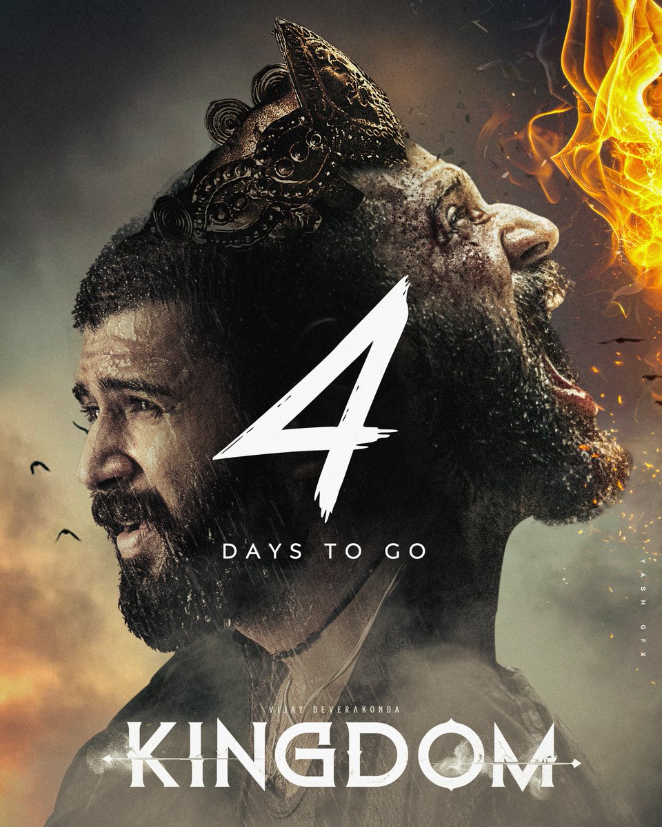 yashgfx_'s tweet image. 4 days to go to witness #Kingdom 
#KingdomOnJuly31st