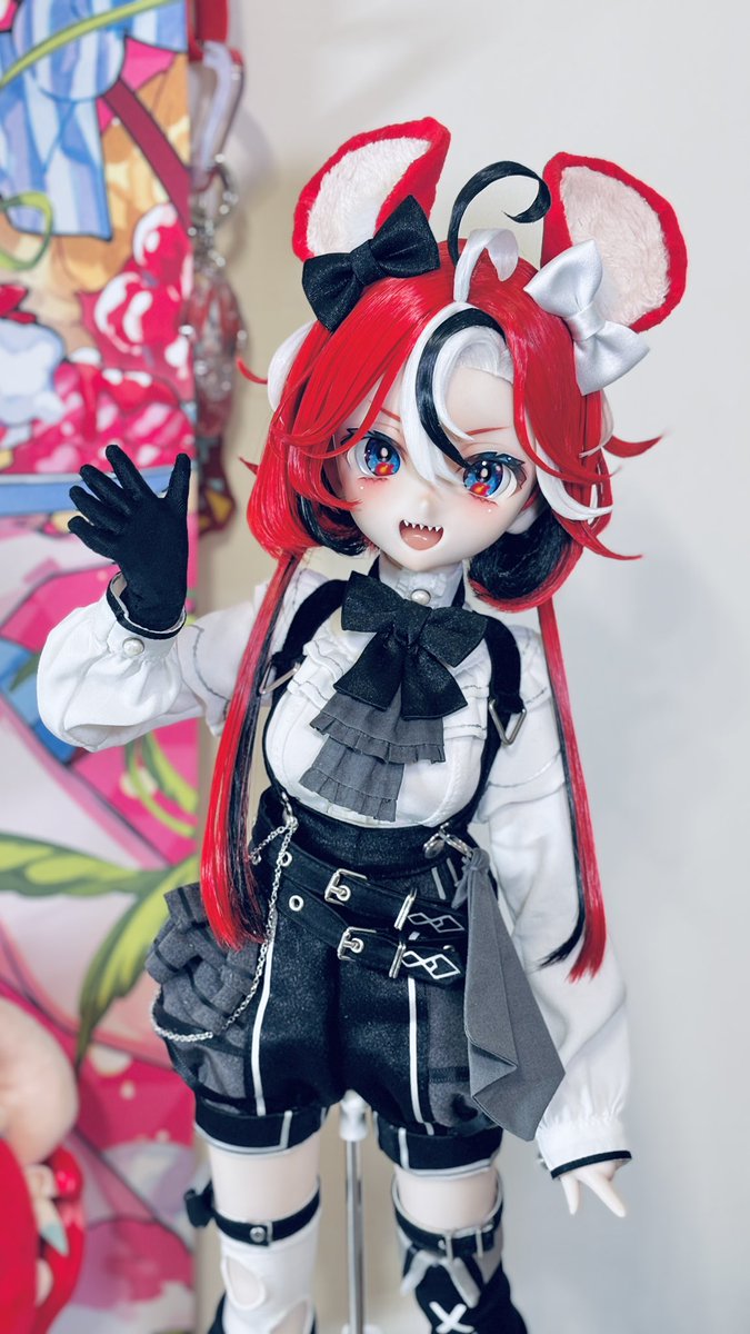 chocobanadd's tweet image. Bae-chan's wig is always super tricky to make, but I finally pulled it off!!🕺🏽✨
After ↔ Before
#BaelzBrush