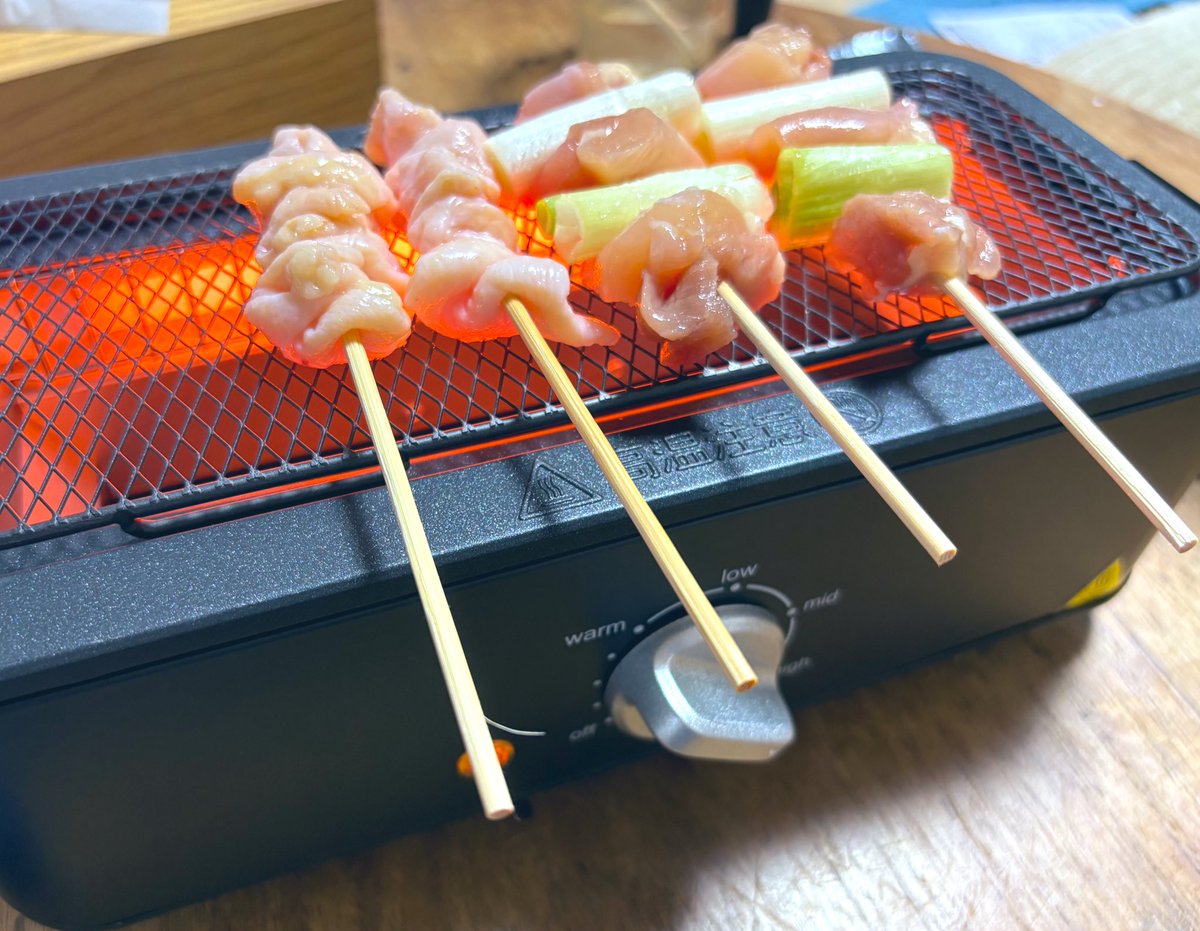 conanochan's tweet image. やっとコレを使う日が！！！

山善さーん、電気七輪✨✨