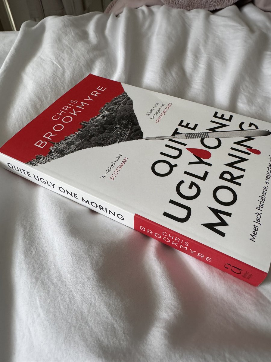 Darren Lyko-Edwards (@dlykoedwards) on Twitter photo Seems like a good time to dive into the Jack Parlabane series what with a new book coming out next year, although not sure if I’ve stumbled across a collectors’ item or if someone just needs a word with the proof reader <a href="/cbrookmyre/">Chris Brookmyre</a> ? 😀 Seems like a good time to dive into the Jack Parlabane series what with a new book coming out next year, although not sure if I’ve stumbled across a collectors’ item or if someone just needs a word with the proof reader <a href="/cbrookmyre/">Chris Brookmyre</a> ? 😀