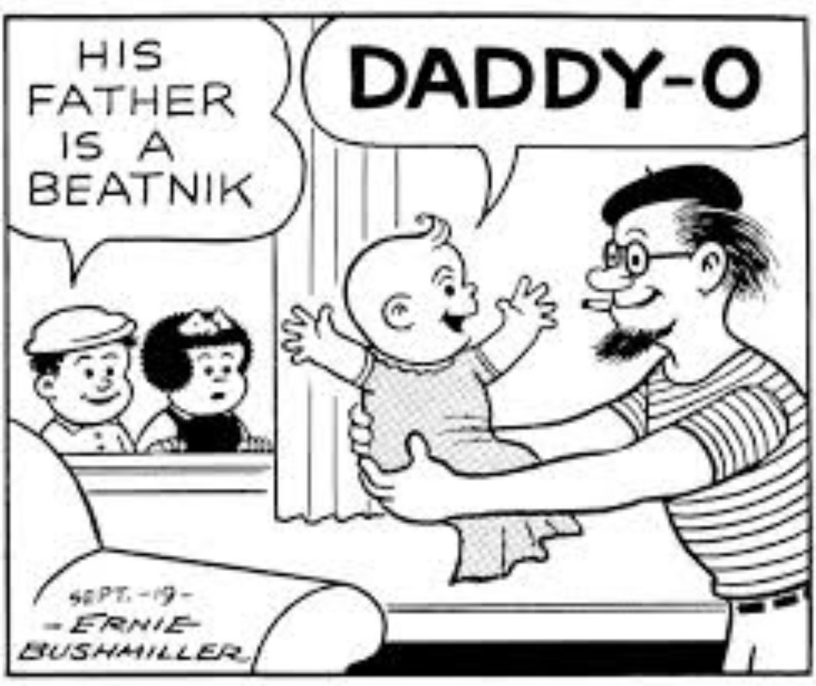 HIS FATHER IS A BEATNIK