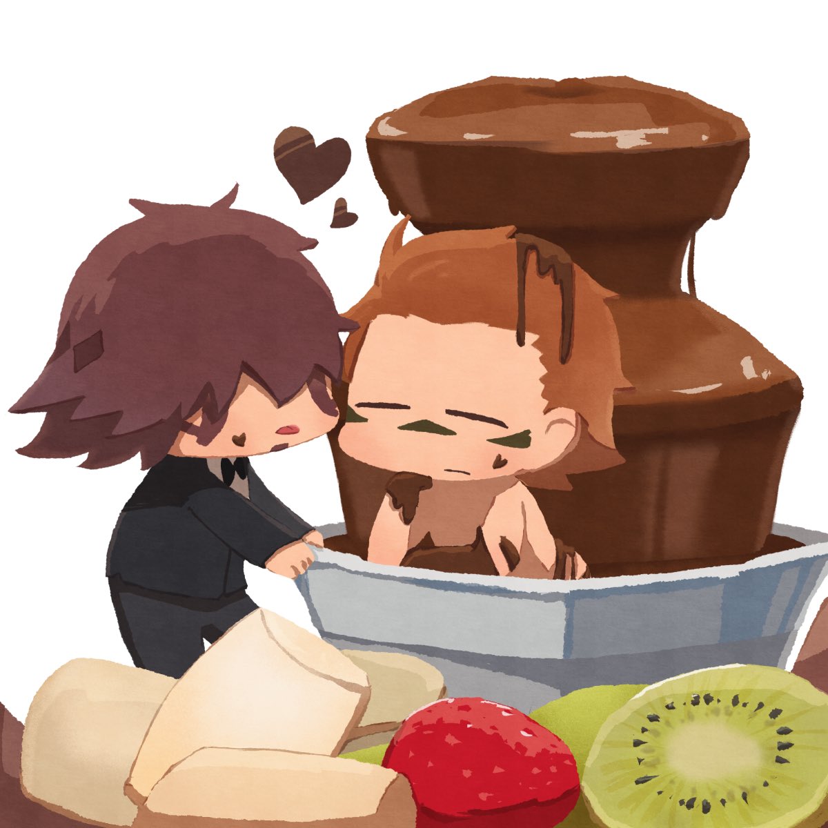a2541nifa4's tweet image. チョコレートファウンテン