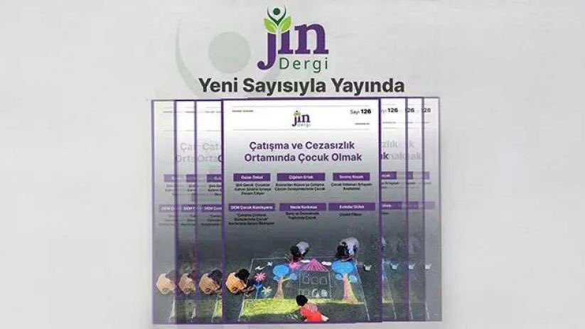 info_rastx's tweet image. Jin Dergi’nin 126’ıncı sayısı ‘Çatışma ve Cezasızlık Ortamında Çocuk Olmak’ kapağı ile yayımlandı. Yeni sayıda; savaş -çatışma süreçlerinde çocukların maruz bırakıldığı durumlar ve bu durumların da cezasızlık politikalarıyla derinleştirilmesine odaklanıyor.