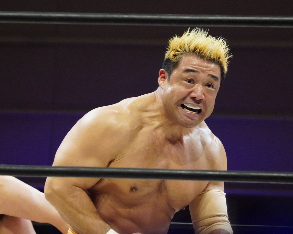 talinew5118nao's tweet image. 2025.7.26 NOAH 京都KBSホール
#征矢学 選手

情熱情熱ぅ!!

#noah_ghc