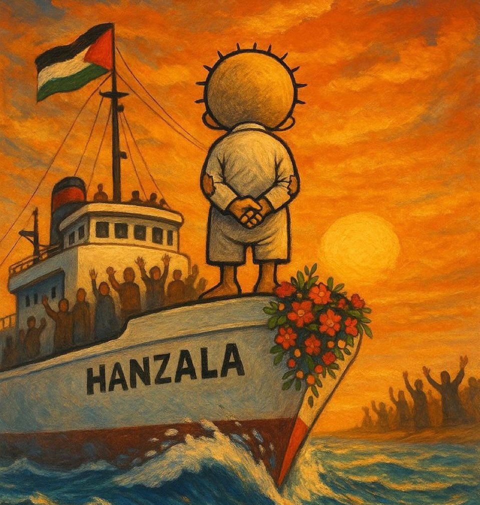 İsrail ablukası altındaki Gazze'ye insani yardım ulaştırma amacıyla 20 Temmuz’da yola çıkan ve içerisinde 12 ülkeden 21 aktivisti taşıyan Hanzala gemisine İsrail askerleri tarafından baskın düzenlendi.

Sivil gönüllülerin Gazze’ye umut taşıdığı gemiye yapılan bu müdahale,