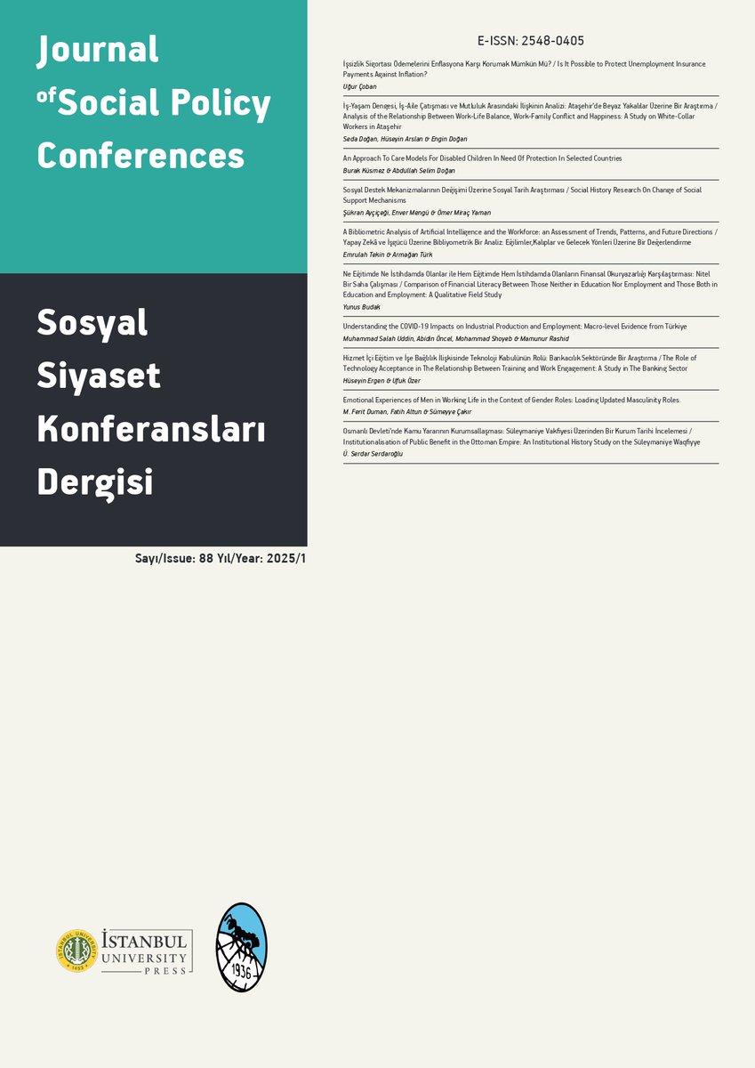 📢 Our June 2025 issue (Issue 88) has been published with ten valuable articles. We would like to thank our authors, reviewers, editors, and editorial board for their contributions. We hope you find it useful.

To access the issue👇

iupress.istanbul.edu.tr/tr/journal/jsp…