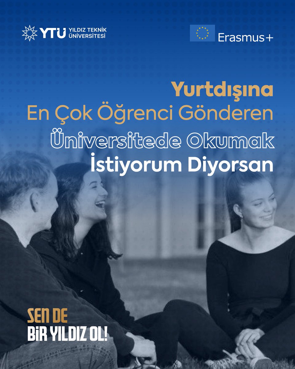 Dünyanın kapılarını aralamaya hazır mısın? 🚪🌏

YTÜ, 3 yıldır üst üste yurtdışı değişim programlarına en çok öğrenci gönderen üniversite! 🤩
Erasmus+ Programlarıyla 61 ülke, 250’den fazla üniversite seni bekliyor.

📘 YTÜ Pasaportunla
– Yeni akademik deneyimler,
– Kültürel