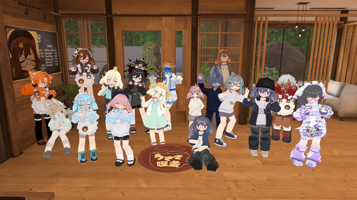 avr_nbr's tweet image. 昨日は #うささ喫茶 いました
久々に通しで参加した気がしますな…