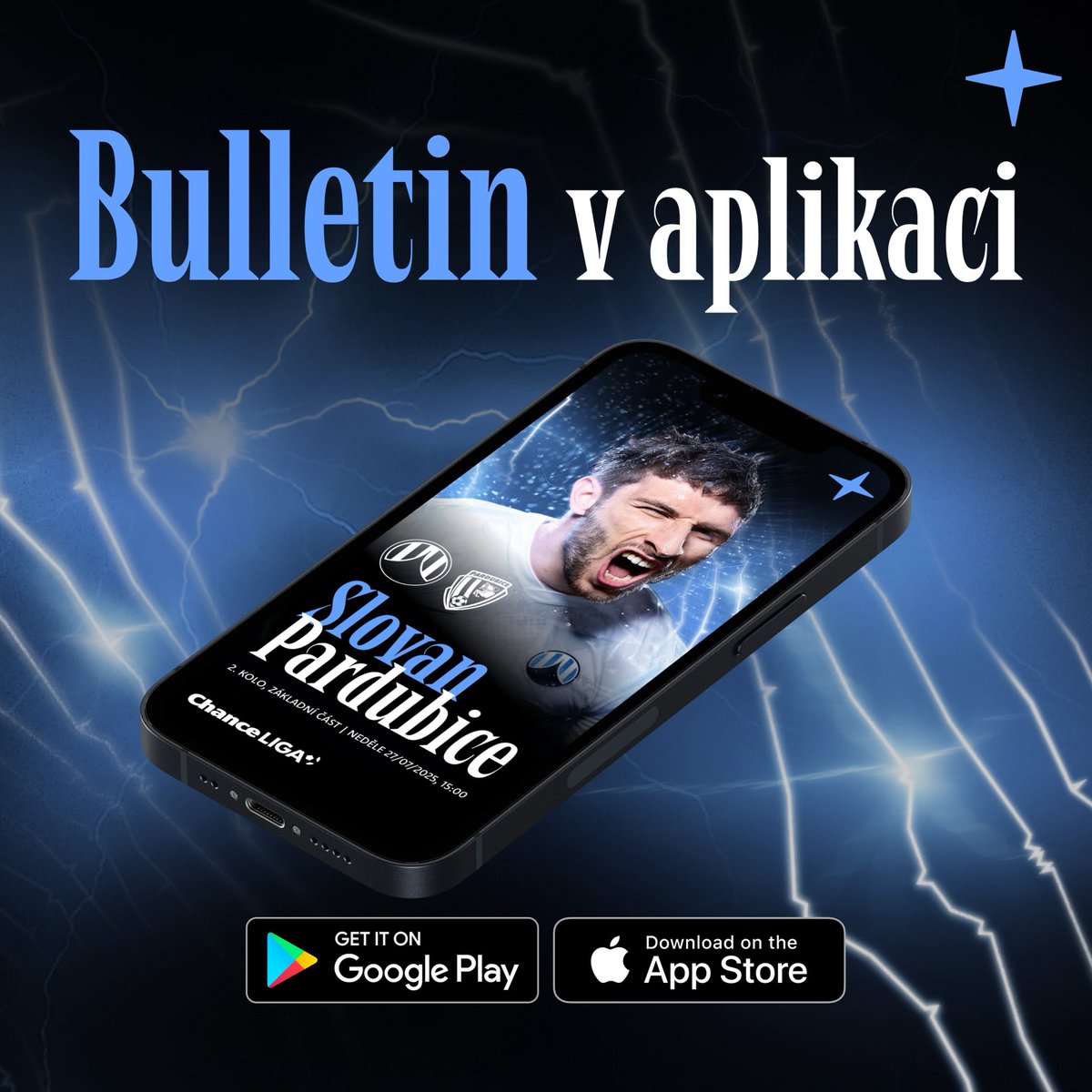 FCSlovanLiberec's tweet photo. Bulletin #FCSL k duelu #LIBPCE už je dostupný v naší mobilní aplikaci. 📲
ℹ https://t.co/TfVqvkZoiD  
Na co se můžete těšit v novém vydání? ⤵️
➡ Úvodní strana: Šimon Gabriel. 3️⃣2️⃣   
➡ Ohlédnutí za duelem #MBLLIB. 📊 
➡ Rozhovor s Vojtěchem Stránským. 1️⃣2️⃣ 
➡ Vizitka našeho soupeře. 🐴
➡ Trenérské preview: Mikula a Černý. 🔮
➡ Příprava 🅱️-týmu.
➡ Příprava ženského týmu. 👩
➡ Kemp fotbalové školičky. ⛺
➡ Výjezd do Olomouce. 🚍