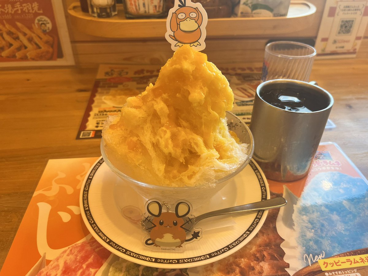 S2O3_chio's tweet image. 久々コメダで豪遊☕️💸💸💸
これはデザートのコダック
